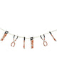 Image of Bloodied Tools Hanging Halloween Garland Decoration