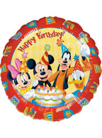 Image Of Mickey Mouse Happy Birthday 45cm Foil Party Balloon