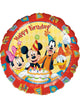 Image Of Mickey Mouse Happy Birthday 45cm Foil Party Balloon