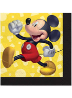 Image Of Mickey Mouse Forever 16 Pack Beverage Napkins