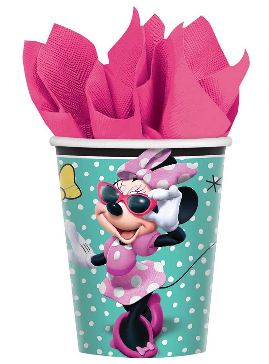 Image Of Minnie Mouse Happy Helpers 8 Pack Paper Cups