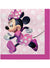 Image Of Minnie Mouse Forever 16 Pack Beverage Napkins