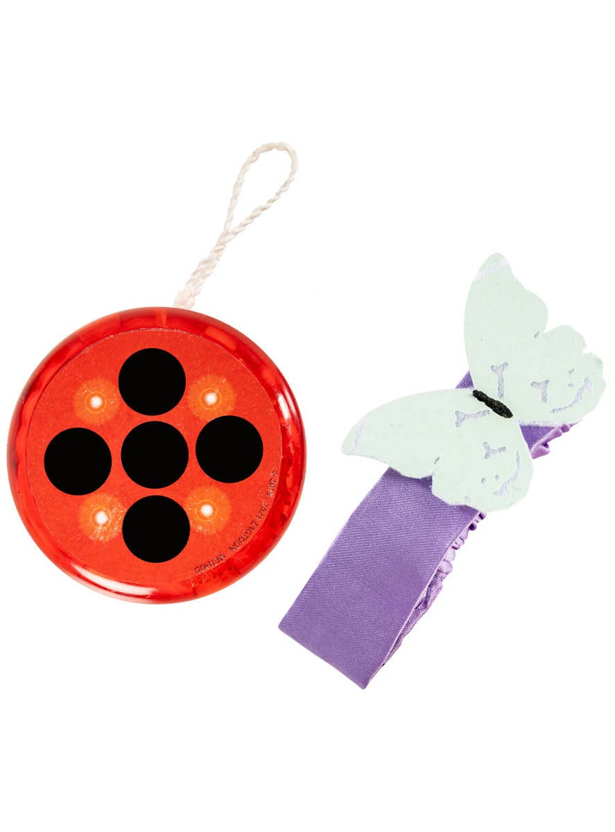 Image of Miraculous Ladybug YoYo and Wrist Band Accessory Set