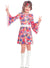 Girls Flower Power 60s Hippie Costume