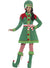Image of Miss Elf Deluxe Women's Christmas Costume - Front Image
