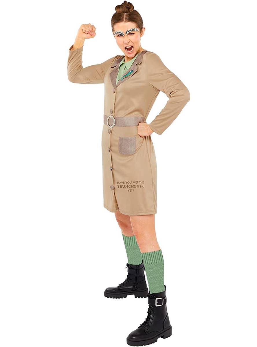 Image of Roald Dahl Women's Miss Trunchbull Book Week Costume - Side View