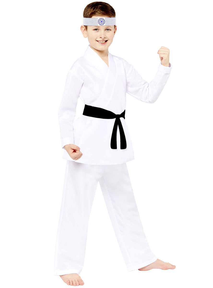 Main image of Cobra Kai Boys Miyagi de Karate Costume