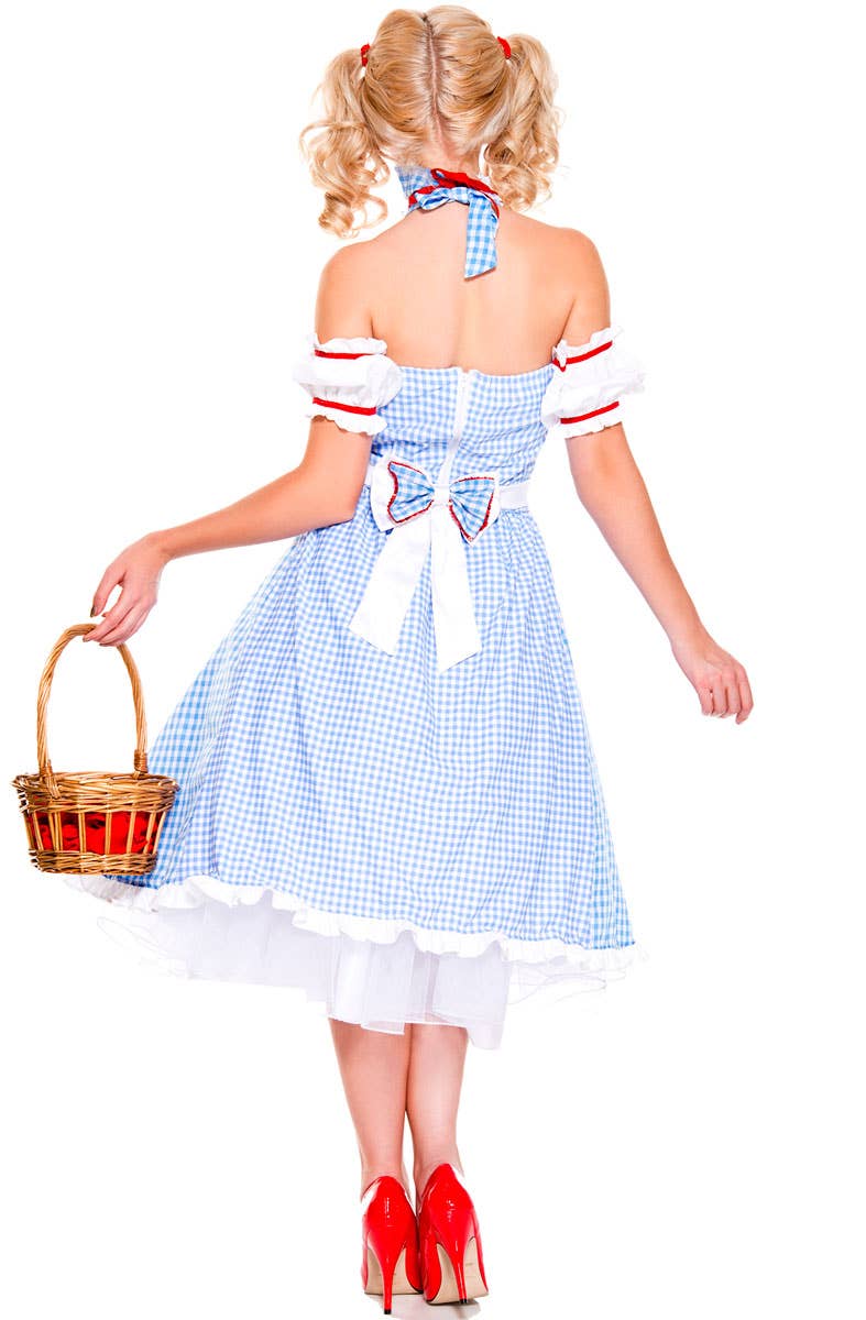 Storybook Dorothy Women's Fancy Dress Costume Back Image
