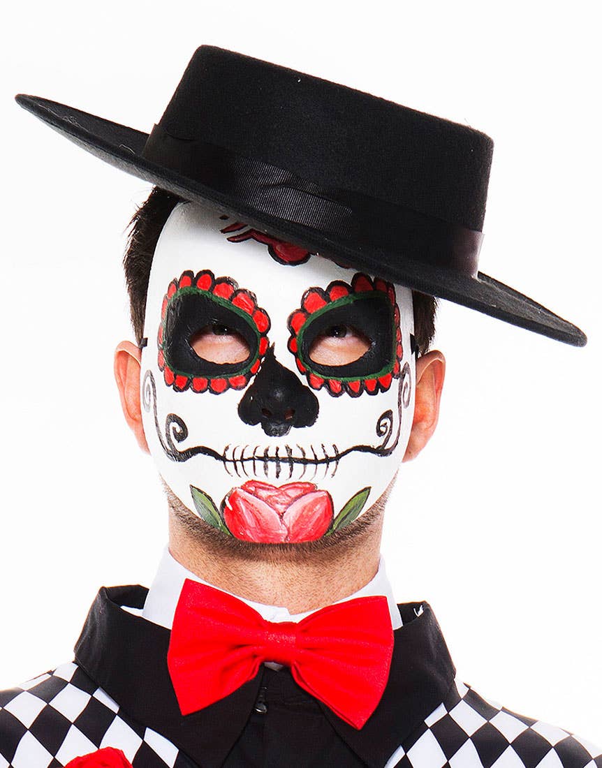 Adult's Day of the Dead Mexican Costume Mask