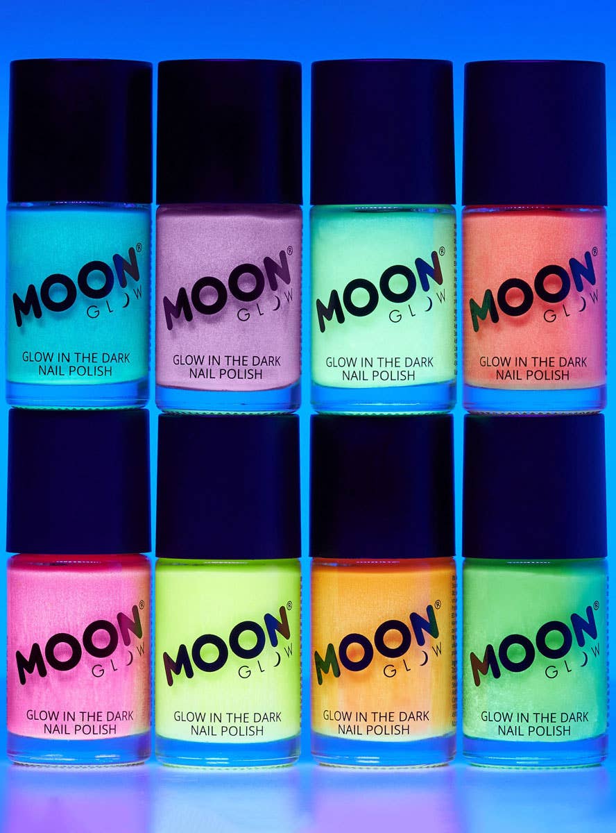 Image of Moon Glow Pink Glow in the Dark Nail Polish - Image 3