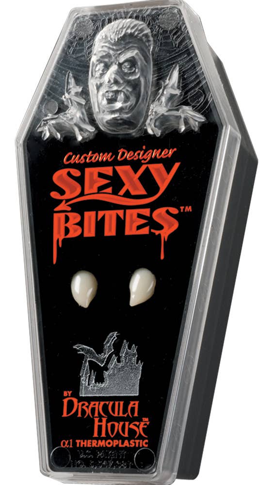 Deluxe Sexy Bites Custom Fit Petite Vampire Teeth Costume Accessory Main Image