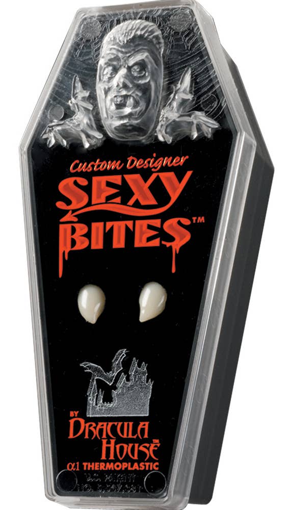 Deluxe Custom Fit Sexy Bites Small Vampire Fangs Main Image