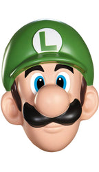 Officially Licensed Adult's Super Mario Luigi Costume Mask Main Image