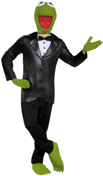 Tuxedo Kermit The Frog Mens Muppets Costume - Main Image