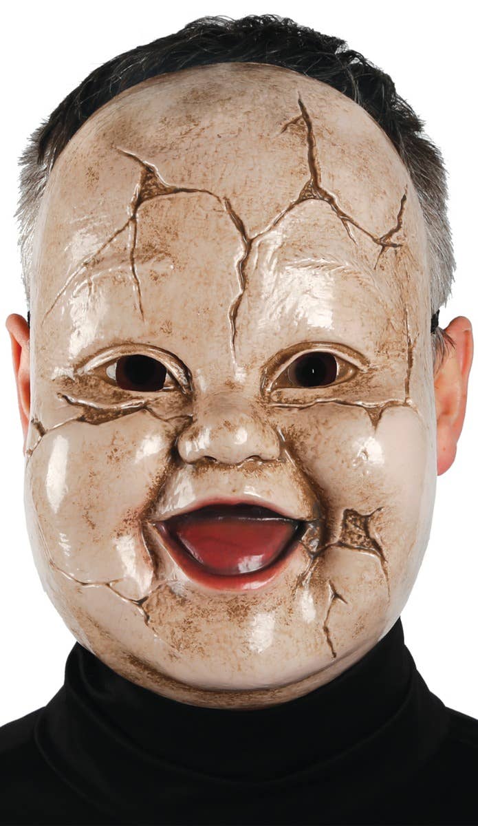 Giggles Baby Face Anarchy Wear Halloween Plastic Face Mask Costume Accessory Main Image
