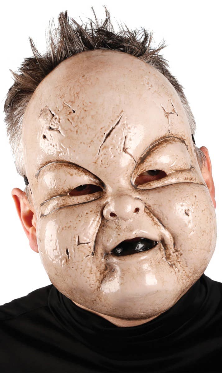 Pudge Baby Face Anarchy Wear Halloween Plastic Face Mask Costume Accessory Main Image