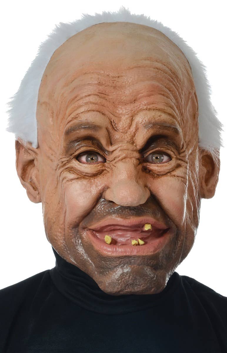 Old Men Gramps Latex Novelty Men's Mask Main Image