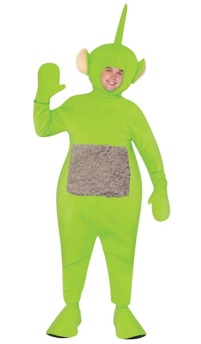 Adults Green Teletubbies Costume | Teletubbies Dipsy Green Costume