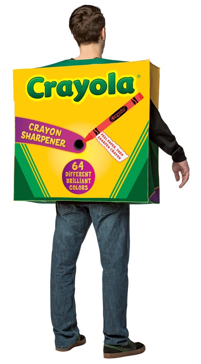 Novelty Adults Crayola Crayon Box Funny Costume Main Image