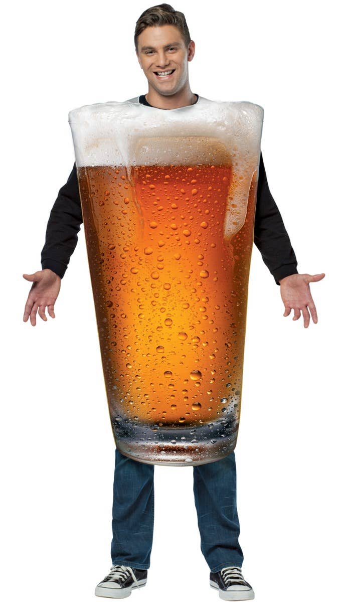 Men's Funny Beer Glass Get Real Tunic Main Image
