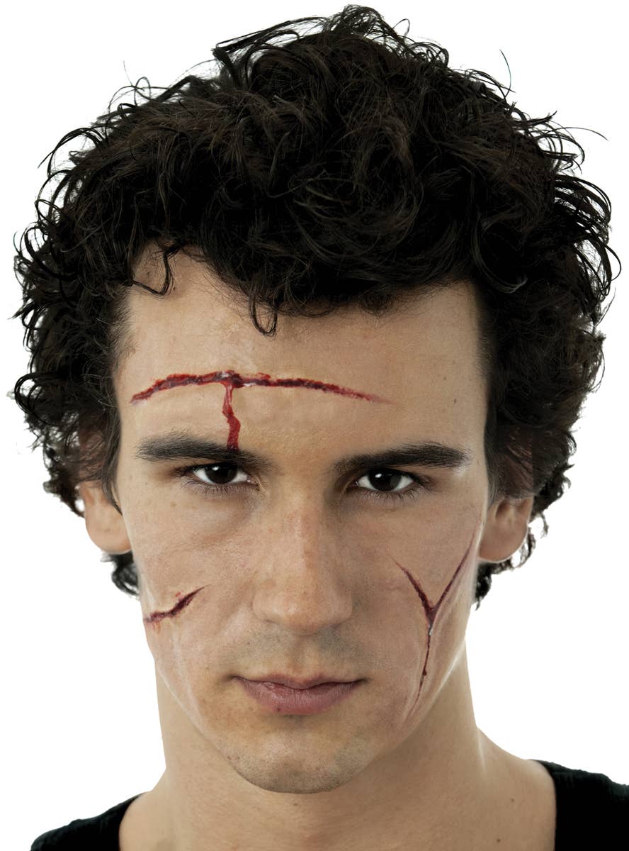 Prosthetic Latex Cut Injuries Set | Latex Special FX Horror Cut Set