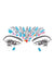 Image of Multi Colour Stick-On Diamante Festival Face Jewels