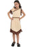 Image of Native American Girl's Pocahontas Dress Up Costume - Front View