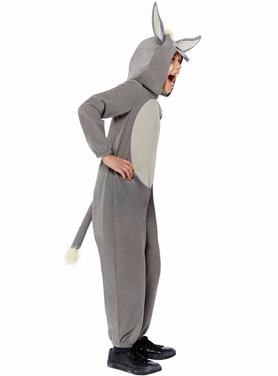 Image of Biblical Donkey Kids Christmas Nativity Costume - Side Image