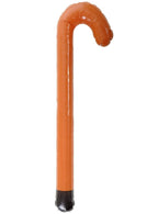 Image of Inflatable Hooked Walking Stick Costume Accessory