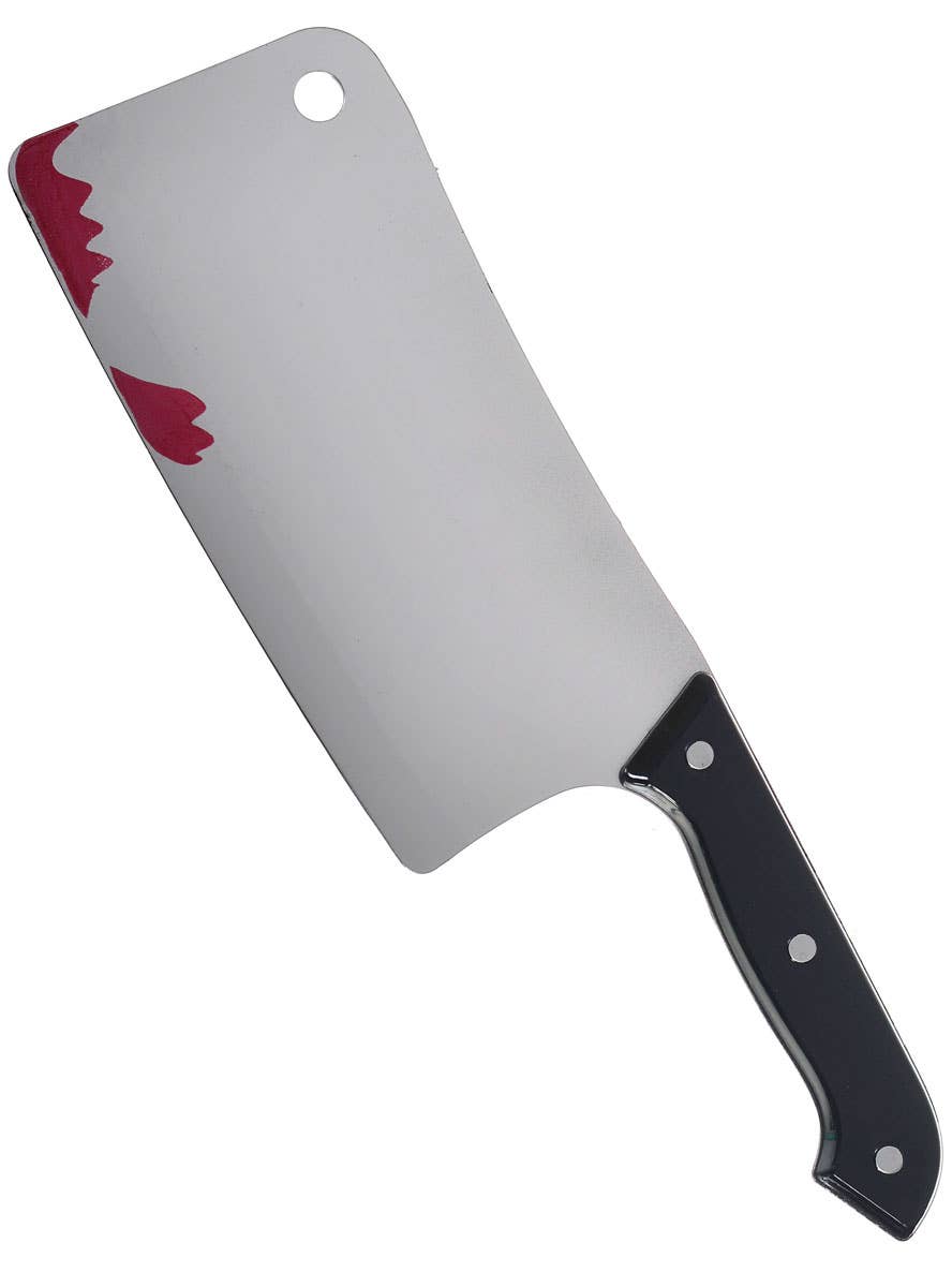 Image of Novelty Blood Splattered Butcher Cleaver Costume Weapon