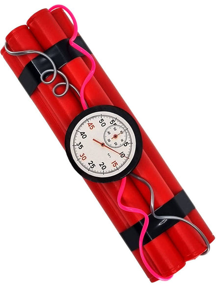 Image of Novelty Dynamite Sticks with Stopwatch Costume Weapon
