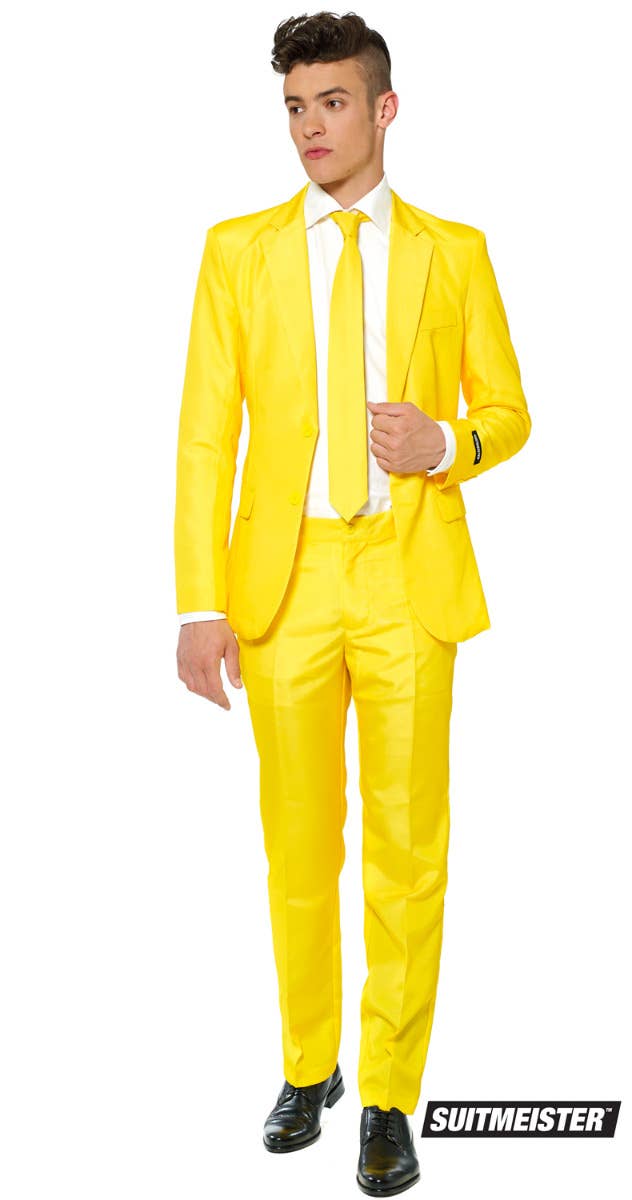 Men's Yellow Suitmeister Novelty Oppo Suit Main Image