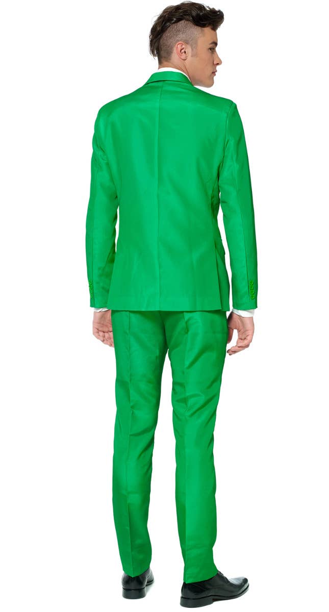 Men's Green Novelty Suitmeister Oppo Suit Outfit Back Image