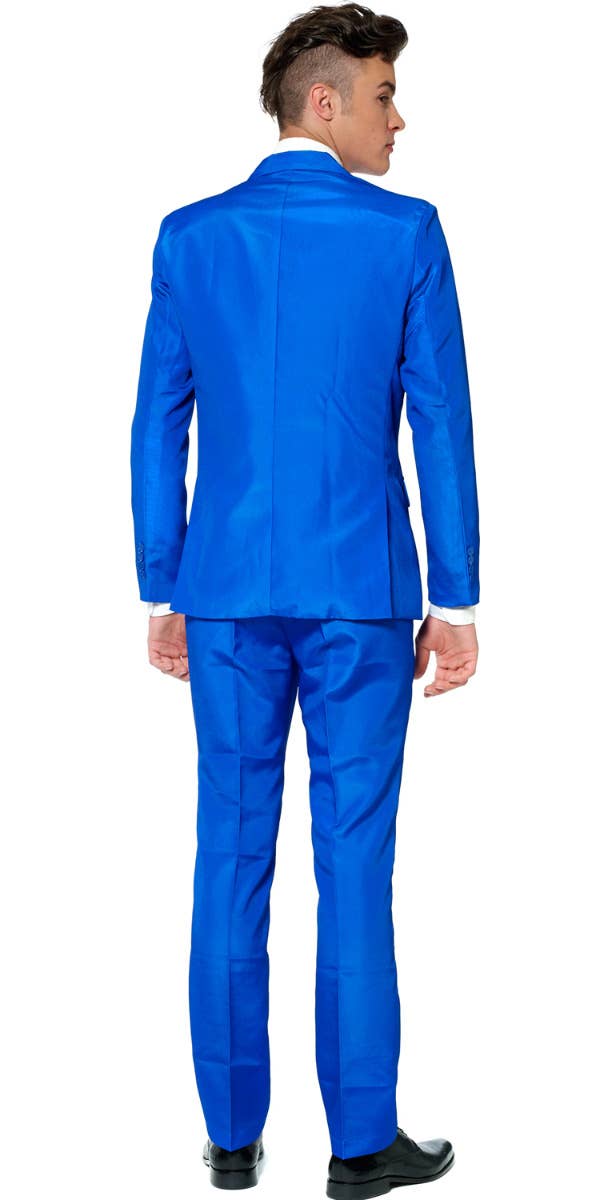 Men's Blue Novelty Suitmeister Fancy Dress Oppo Suit Back Image