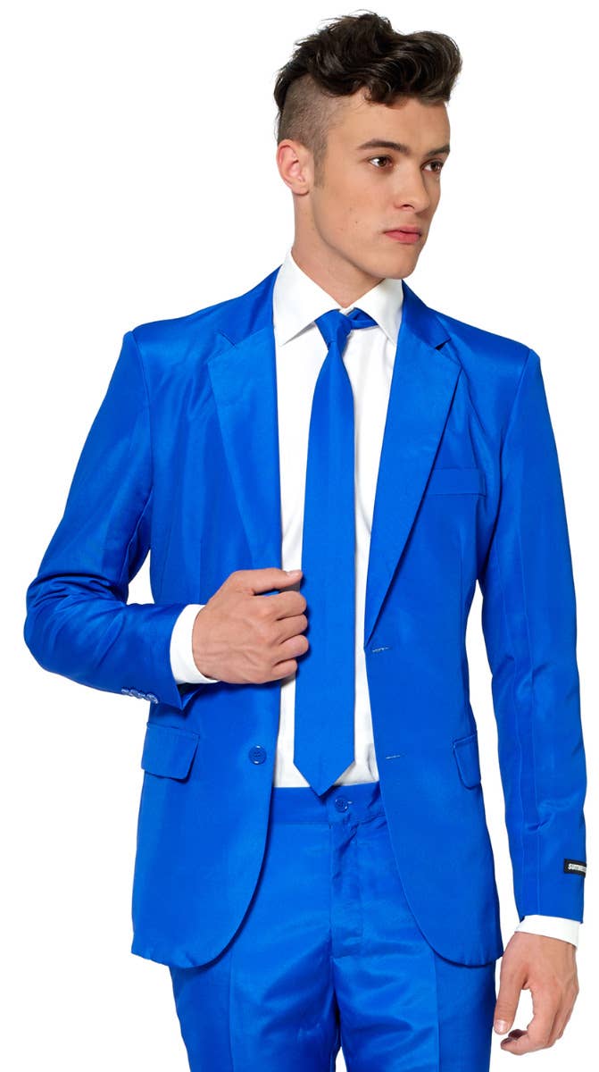 Men's Blue Novelty Suitmeister Fancy Dress Oppo Suit Main Zoom Image