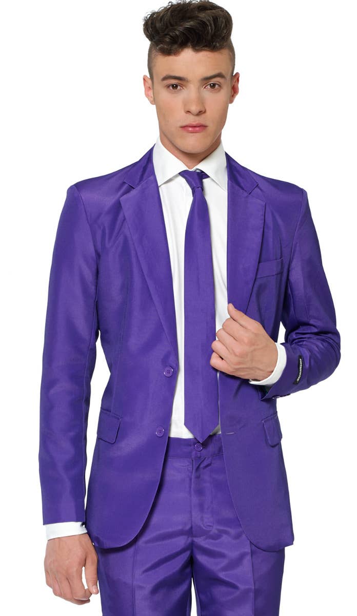 Men's Purple Novelty Suitmeister Oppo Suit Zoom main Image