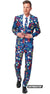 Men's High Roller Casino Print Novelty Suit Main Image