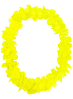 Hawaiian Yellow Flower Costume Lei