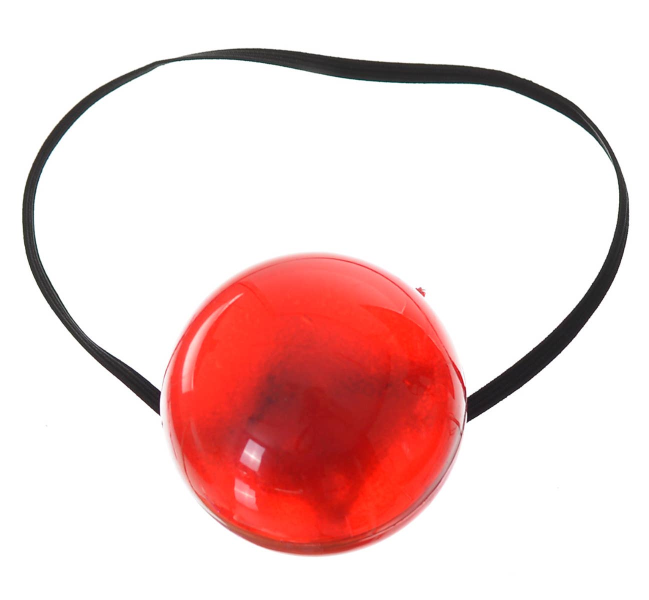 Red Flashing Clown Costume Nose Accessory Zoom Image