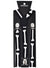 Image of Skeleton Bones Novelty Halloween Suspenders