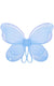 Image of Sparkly Blue Girls Butterfly Costume Wings - Main Photo