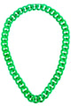 Image of Neon Green 1980s Novelty Chain Necklace