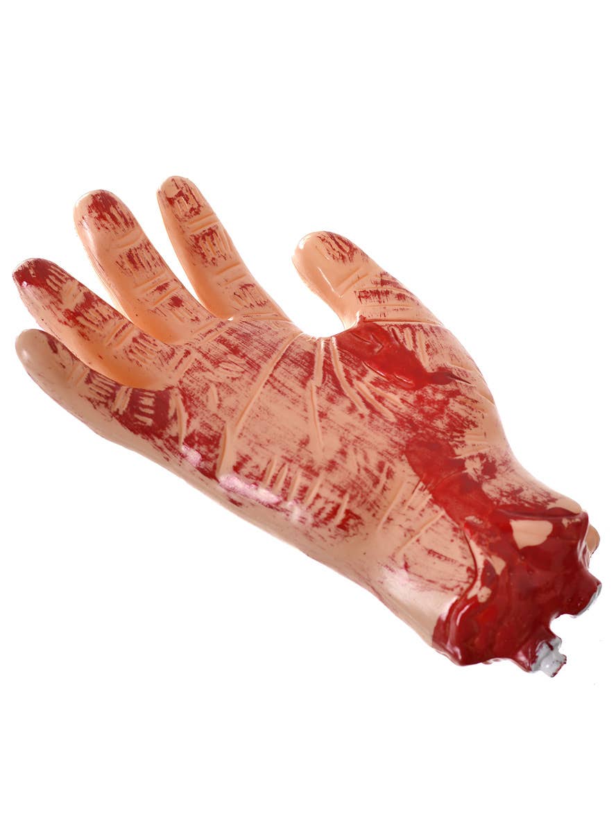 Bloody Severed Hand Halloween Haunted House Prop - Back