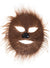 Light Brown Faux Fur Werewolf Mask