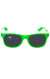 Novelty Neon Green Costume Glasses - main image
