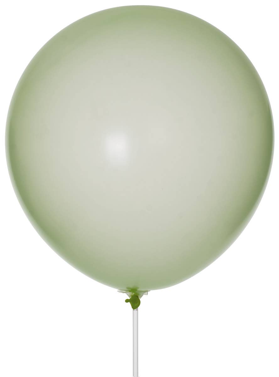Image of Neon Mint Green 6 Pack 28cm Latex Balloons