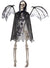 42cm Skeleton Grim Reaper with Black and White Wings Halloween Decoration