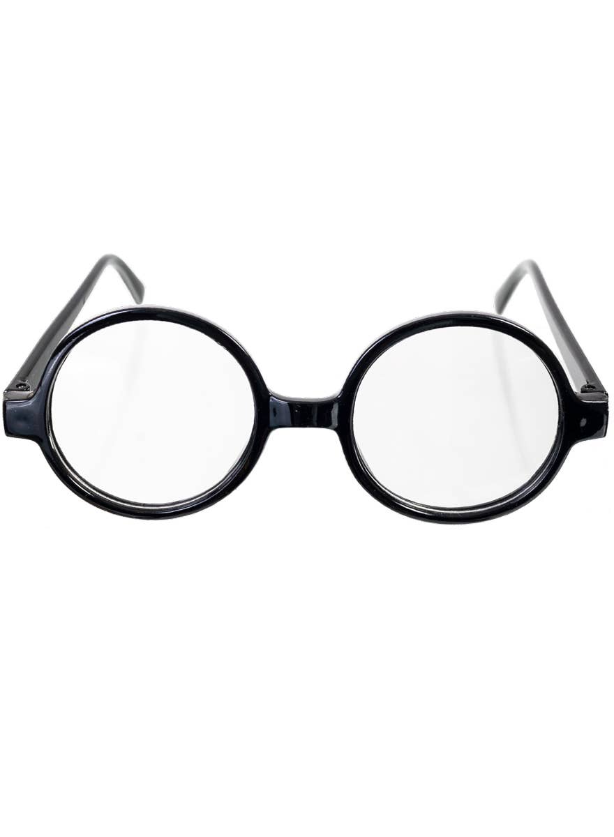 Harry Potter Style Black Rimmed Costume Glasses