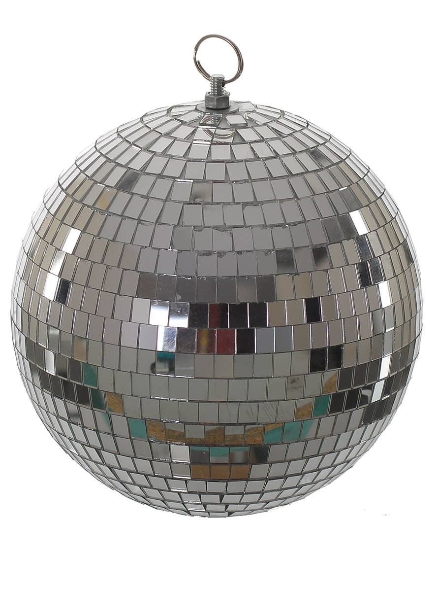 Small 20cm Silver Mirror Disco Ball Party Decoration