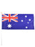 Handheld Australia Day Flag 60x30cm  